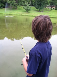 Alex fishing more