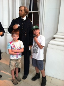General Grant, me and my brother Alex